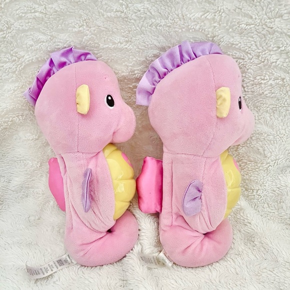 Fisher-Price Pink Musical Seahorse Plush Toys - Picture 5 of 9